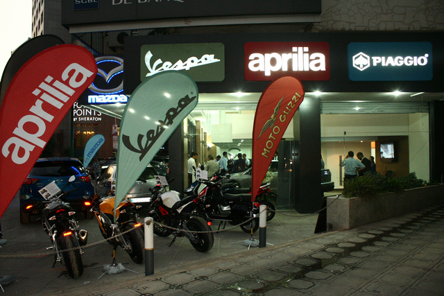 Opening of the new Mazda&Piaggio 